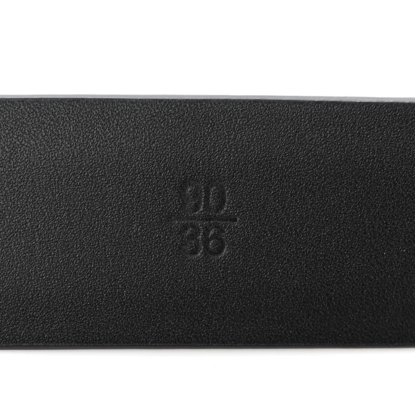 Calfskin Crystal Pearl Caviar CC Belt 90 36 Black