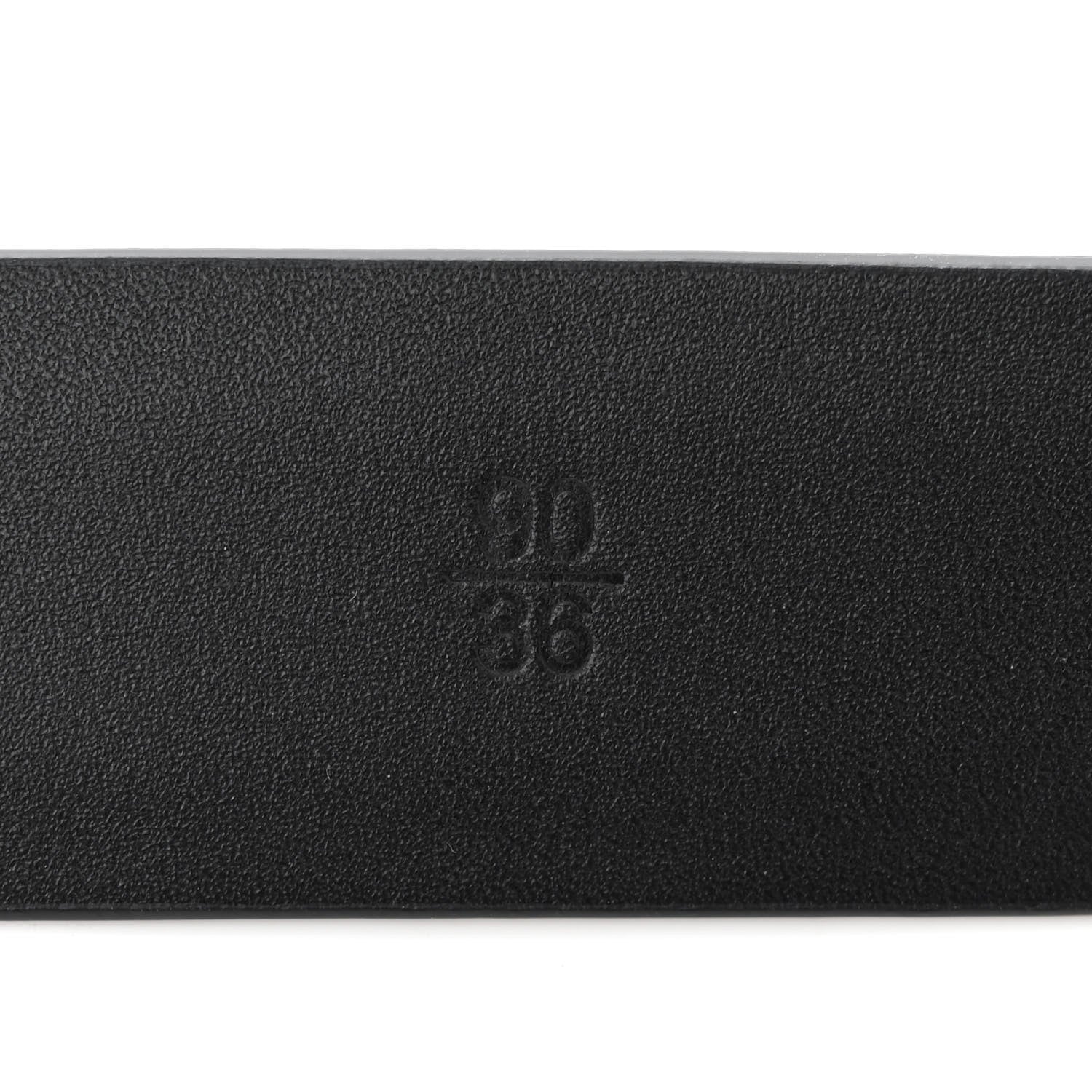 Chanel Calfskin Crystal Pearl Caviar CC Belt 90 36 Black 4 of 6