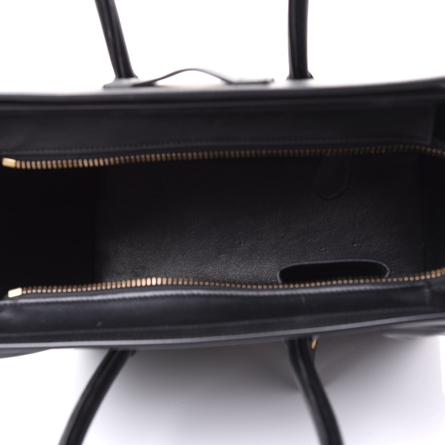 Smooth Calfskin Micro Luggage Black