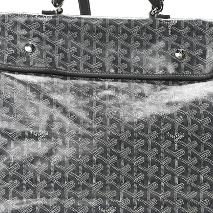 Goyard Goyardine Saint Leger Soft Briefcase Backpack Grey 7 of 9