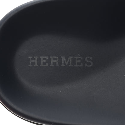 Hermes Suede Goatskin Womens Chypre Sandals 36 Marine Violet Majorette 7 of 9