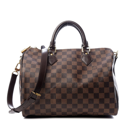 Louis Vuitton Damier Ebene Speedy Bandouliere 30 1 of 8