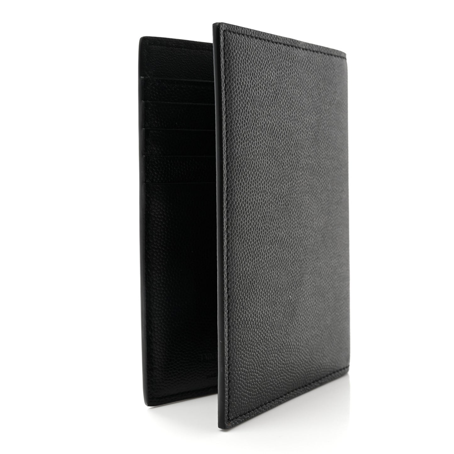 Grain De Poudre Passport Holder Black