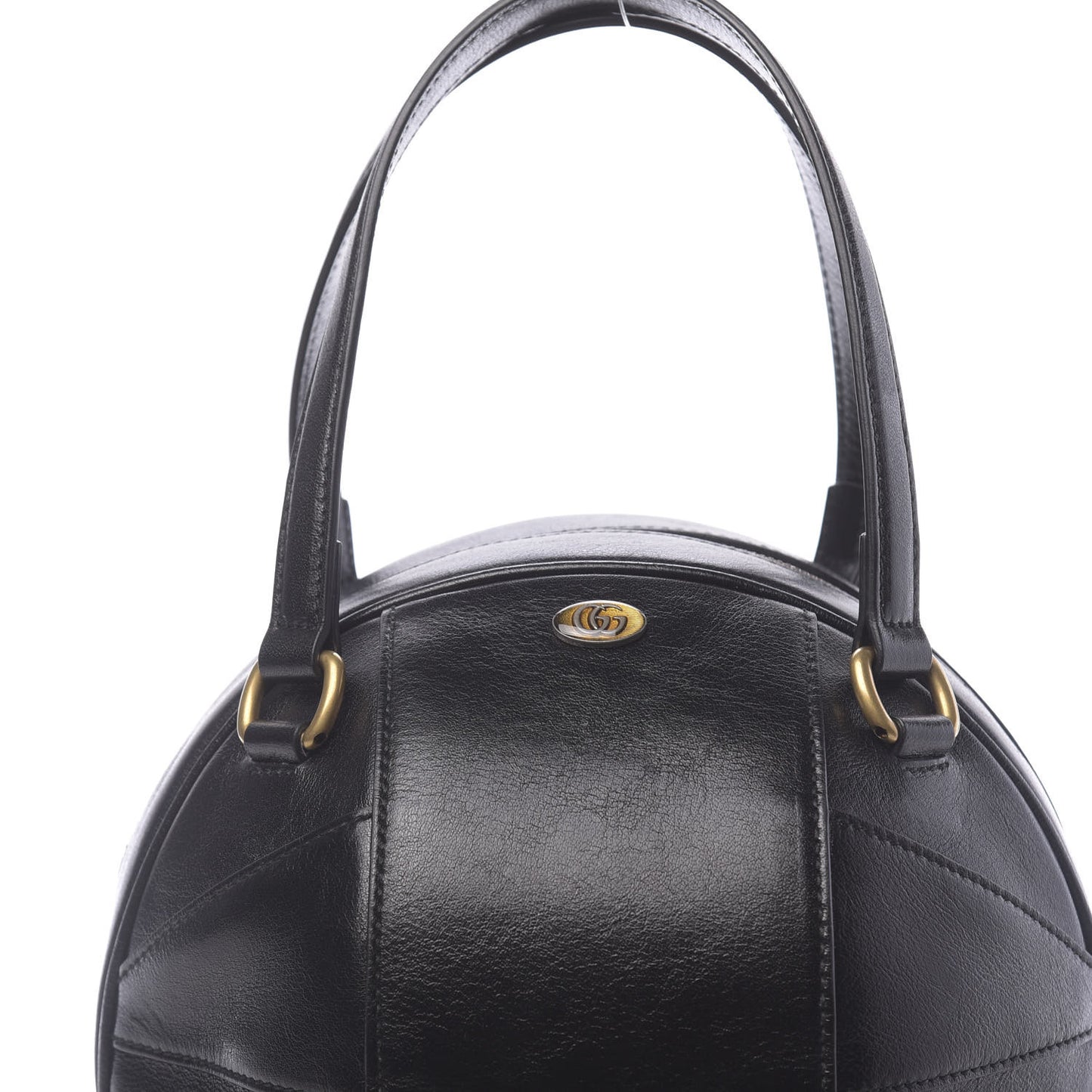 Piuma Lux Energy Tifosa Basketball Shaped Shoulder Bag Black