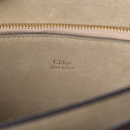 Chloe Suede Calfskin Medium Faye Shoulder Bag Tobacco 5 of 9