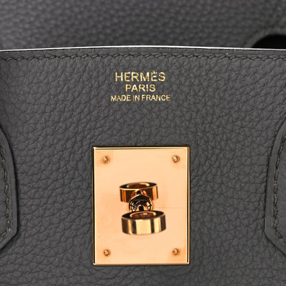 Hermes Togo Birkin 30 Etain 5 of 9
