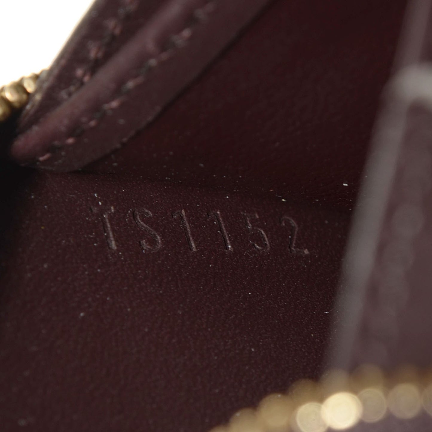 Vernis Zippy Coin Purse Amarante