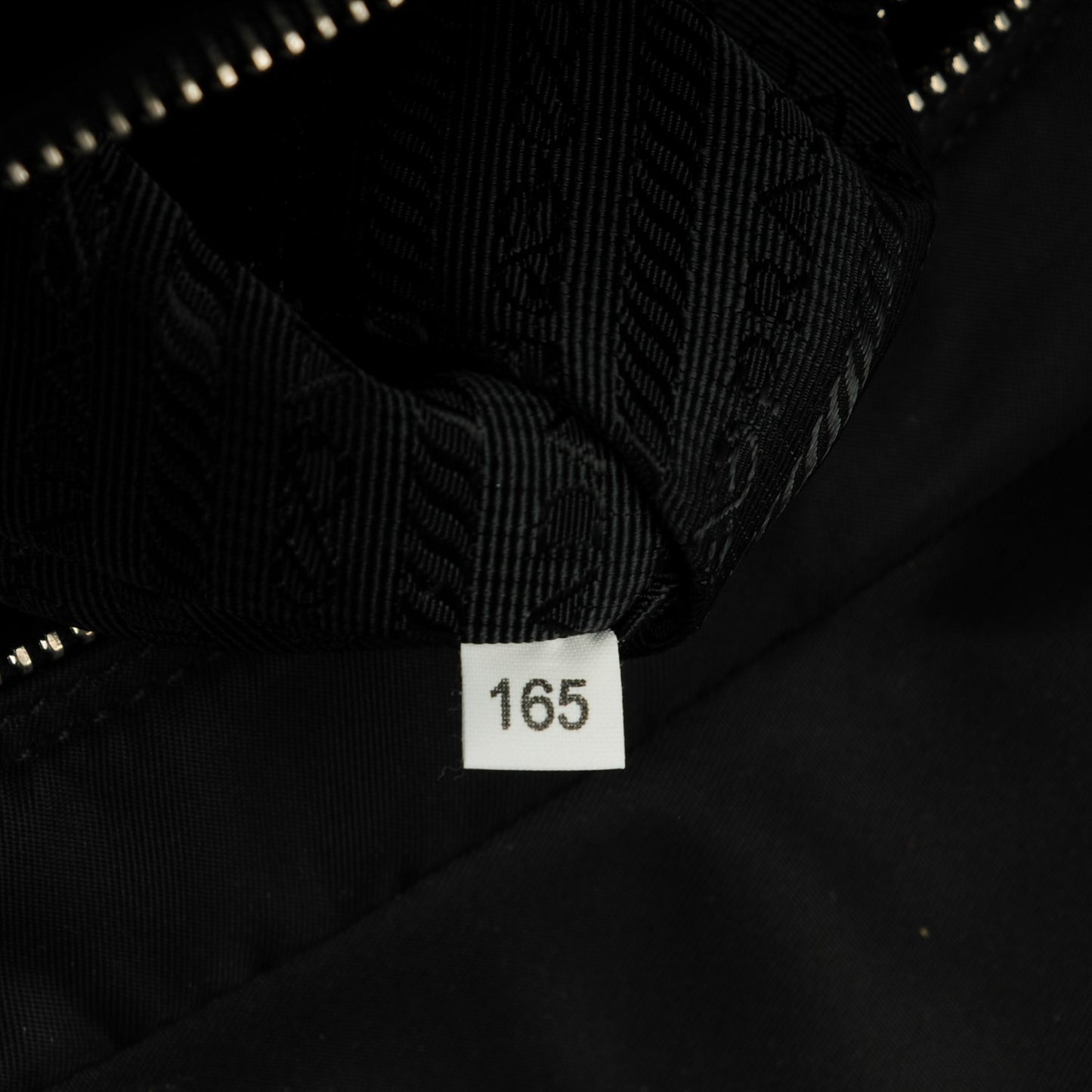 Tessuto Nylon Ruffle Tote Nero Black