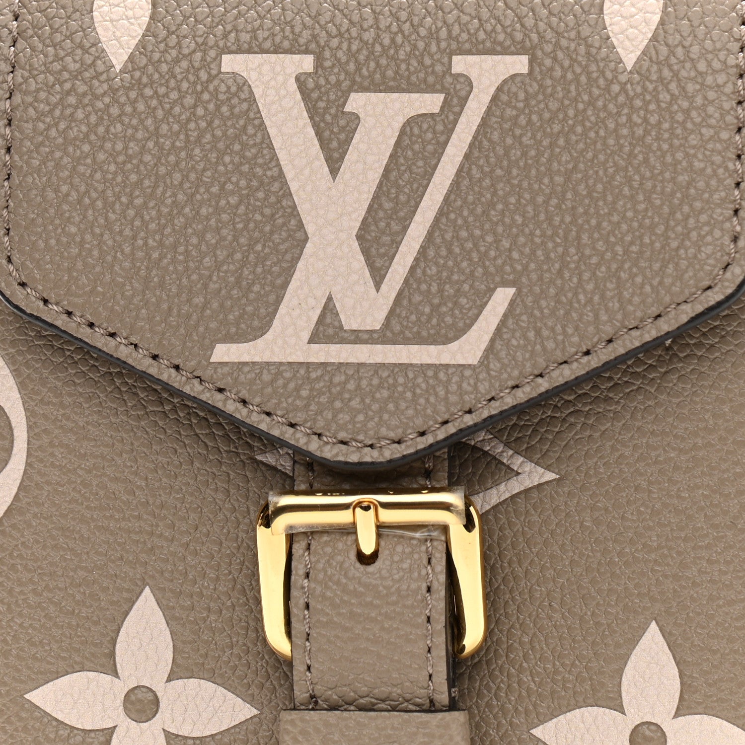 Louis Vuitton Empreinte Monogram Giant Tiny Backpack Tourterelle Cream 7 of 10