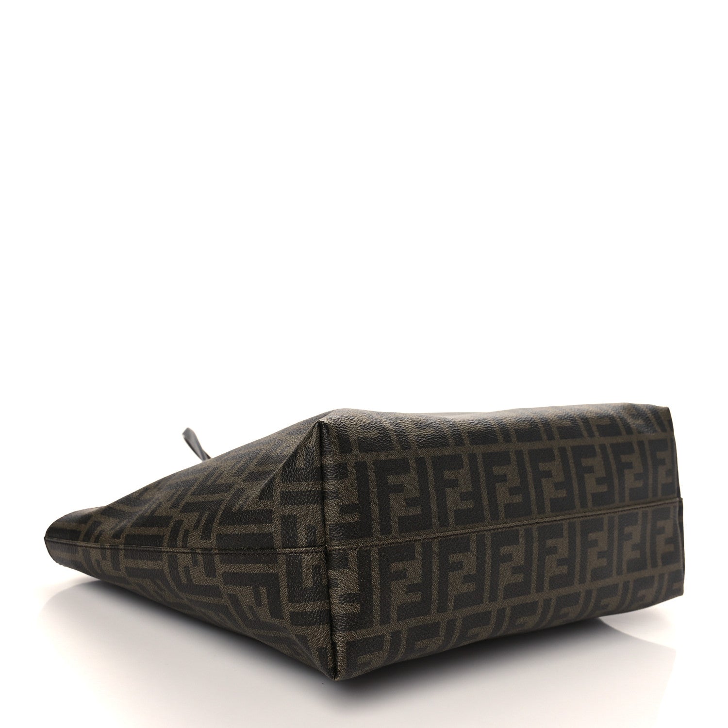 Fendi Zucca Spalmati Small Roll Tote Tobacco Fuxia 3 of 6