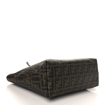 Fendi Zucca Spalmati Small Roll Tote Tobacco Fuxia 3 of 6