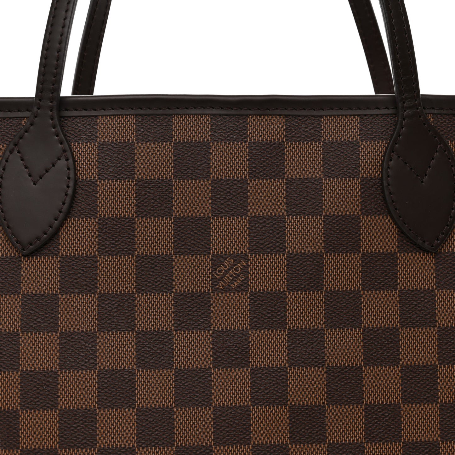 Damier Ebene Neo Neverfull MM Rose Ballerine