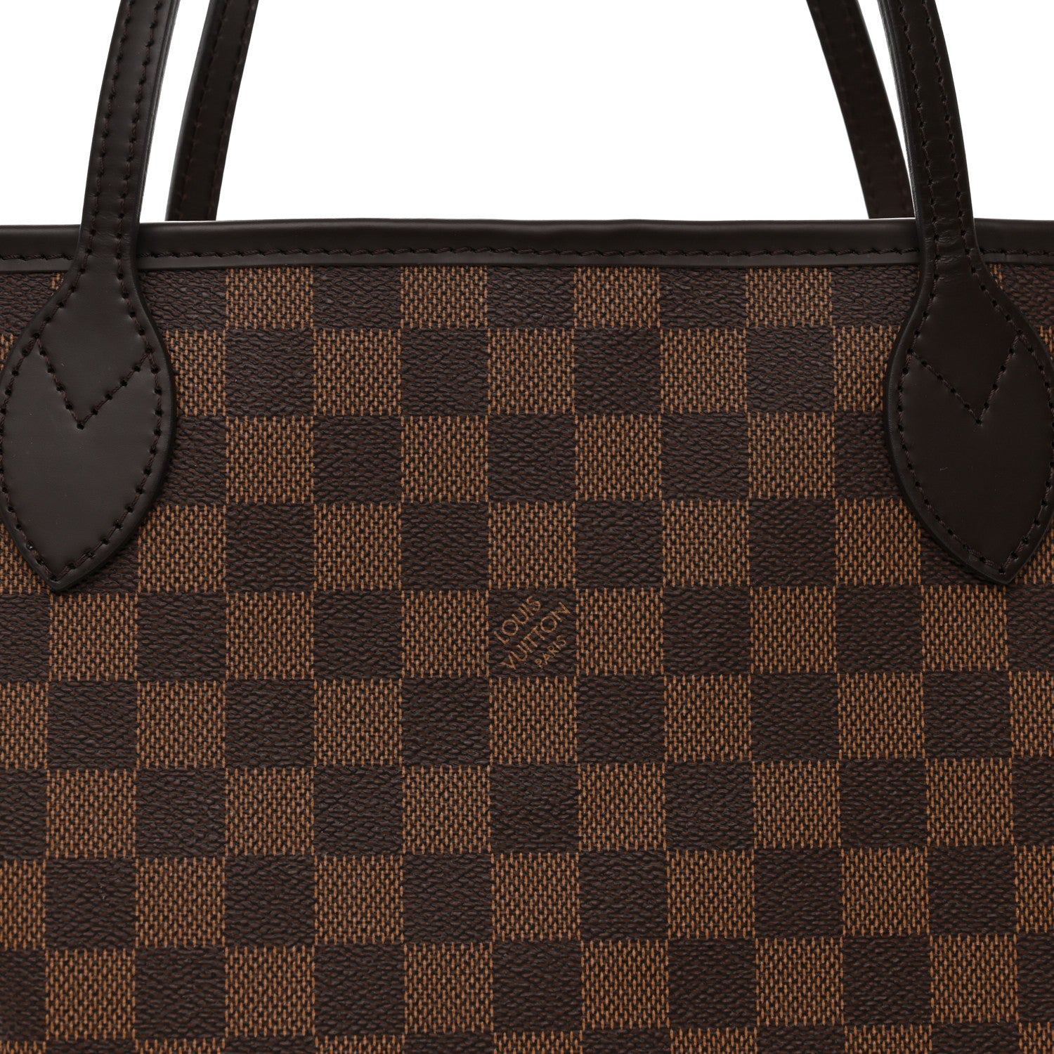 Louis Vuitton Damier Ebene Neo Neverfull MM Rose Ballerine 8 of 10