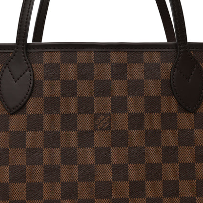 Louis Vuitton Damier Ebene Neo Neverfull MM Rose Ballerine 8 of 10