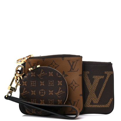 Louis Vuitton Reverse Monogram Giant Trio Pouch 1 of 11