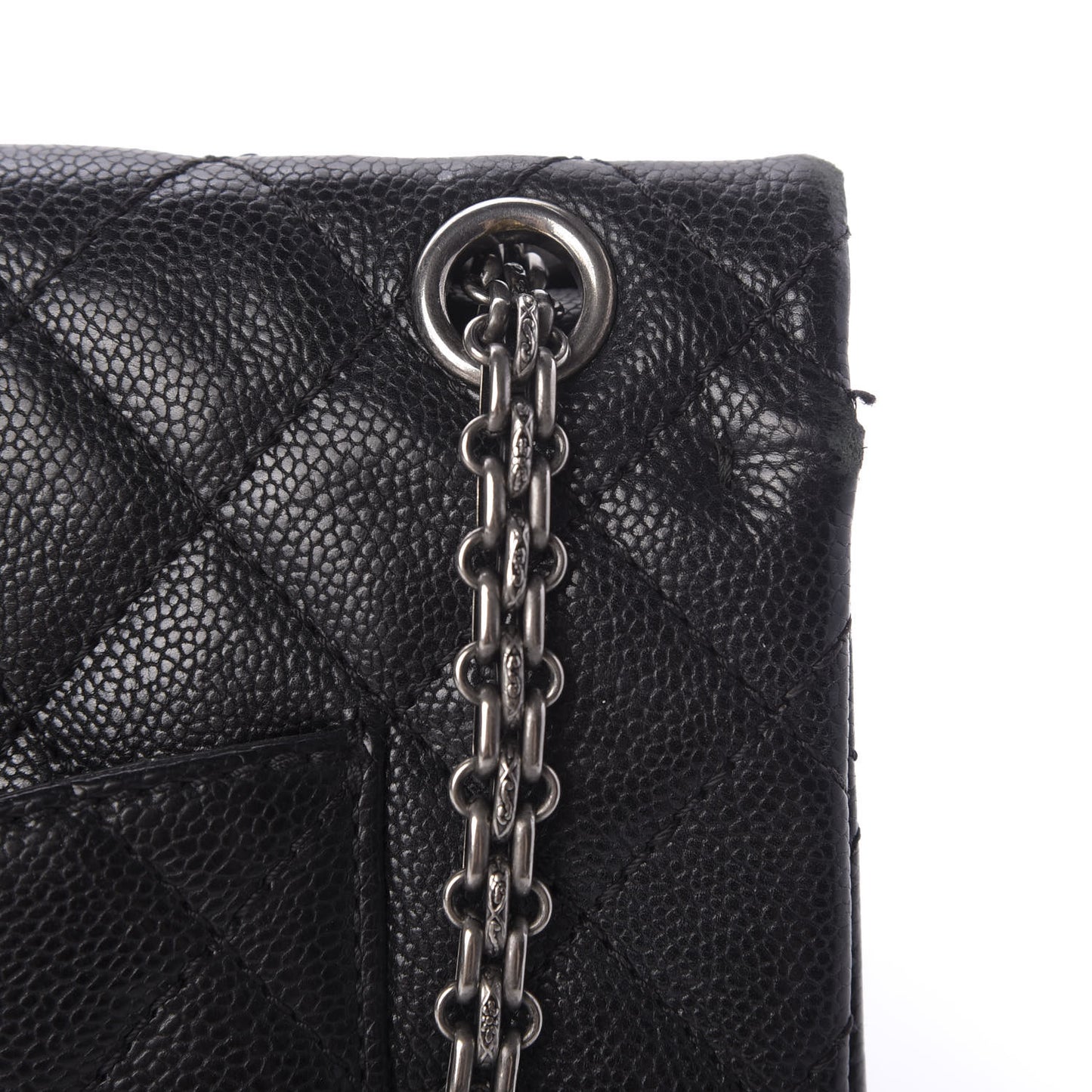Caviar Quilted 2.55 Reissue 226 Flap Black