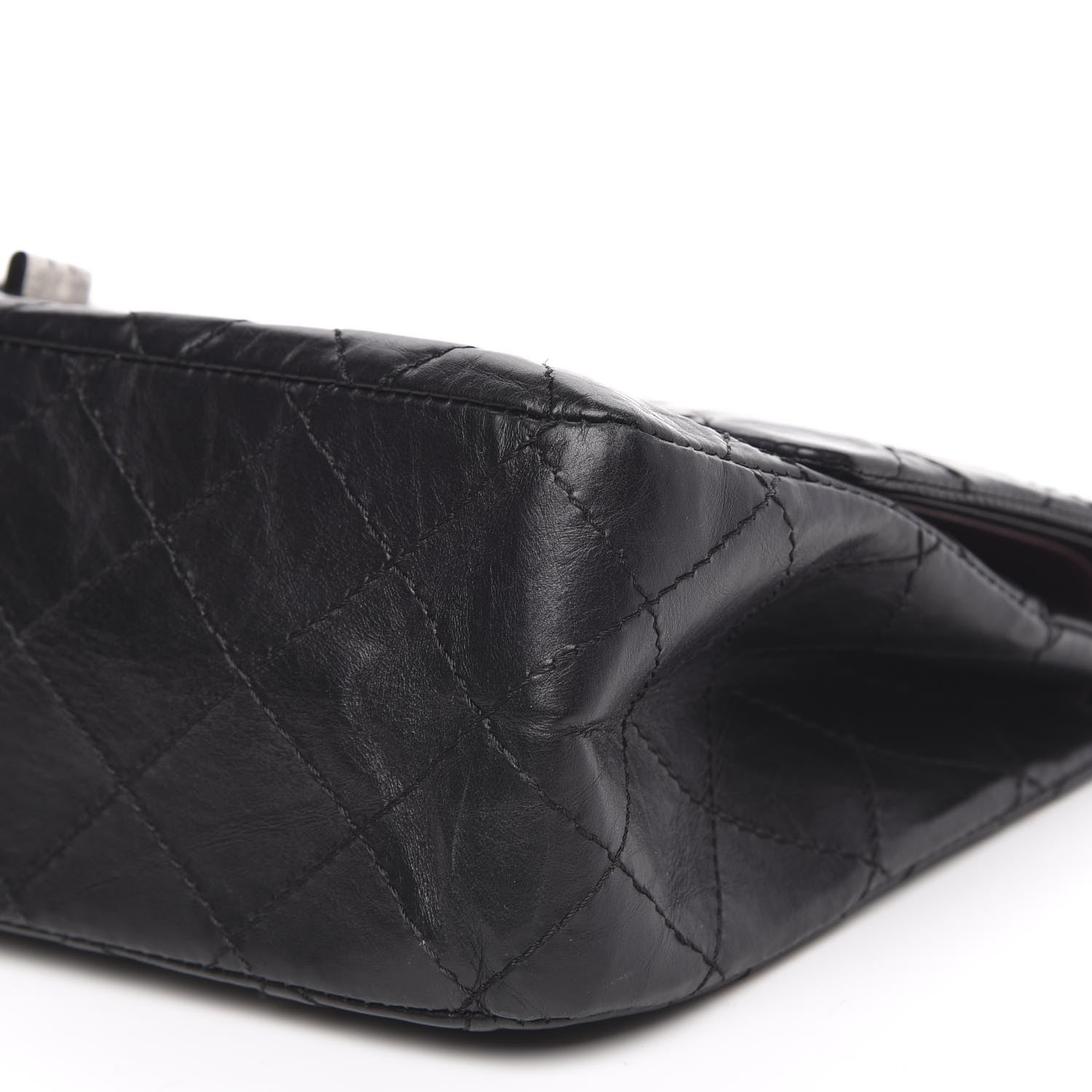 Chanel Aged Calfskin Quilted 2.55 Reissue 227 Flap Black 10 of 12
