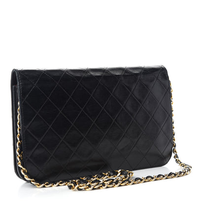 Chanel Lambskin Quilted Small Single Flap Black 3 of 14