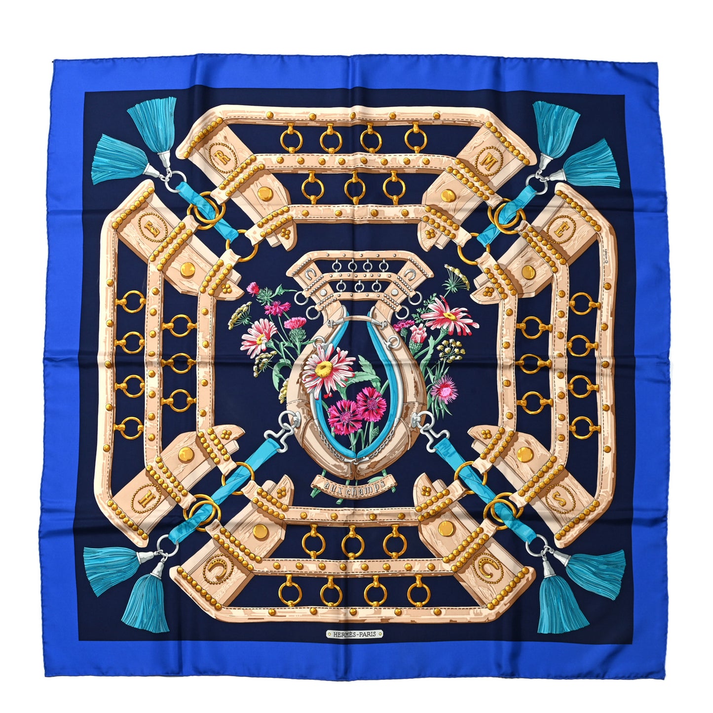 Silk Aux Champs Scarf 90