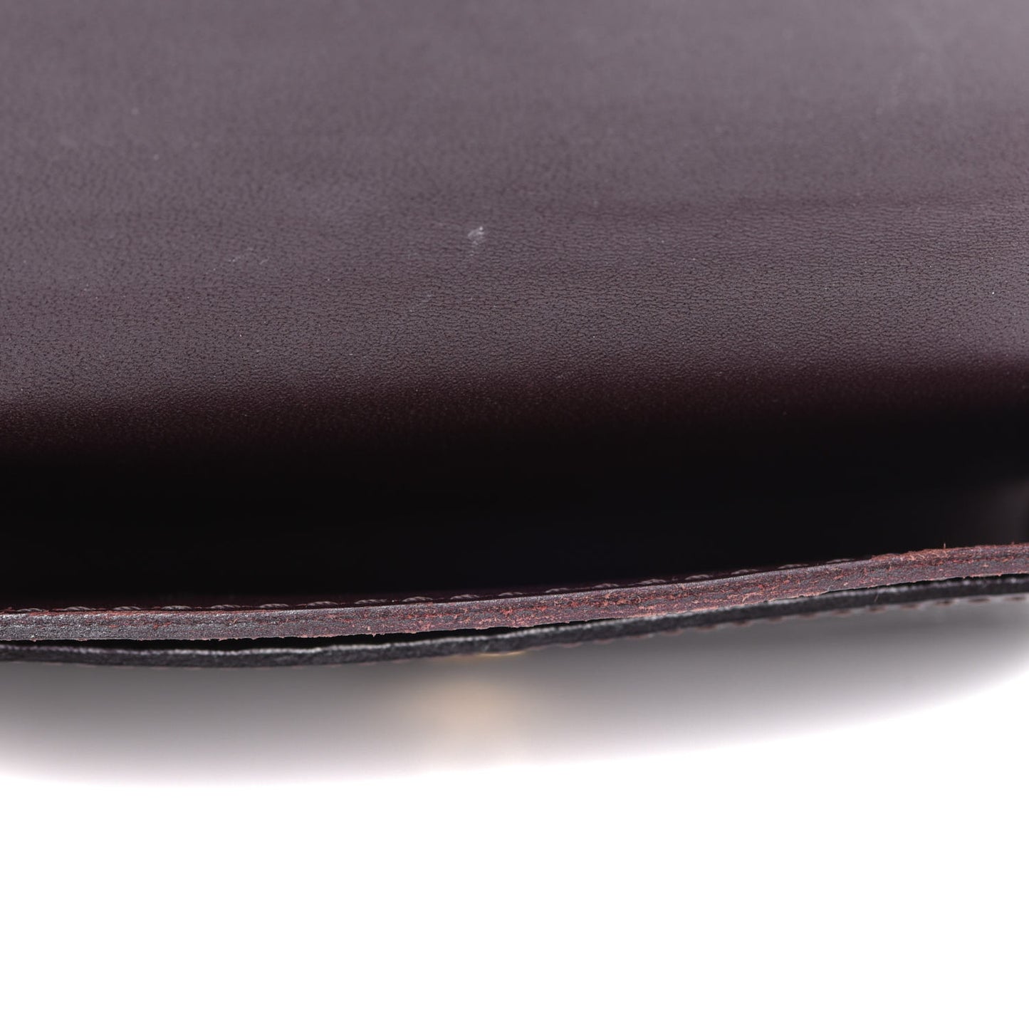 Vernis Business Card Holder Amarante
