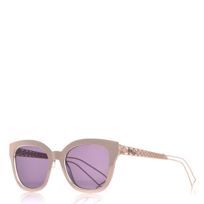 Christian Dior Diorama Caged Mirrored Sunglasses Pink 1 of 6
