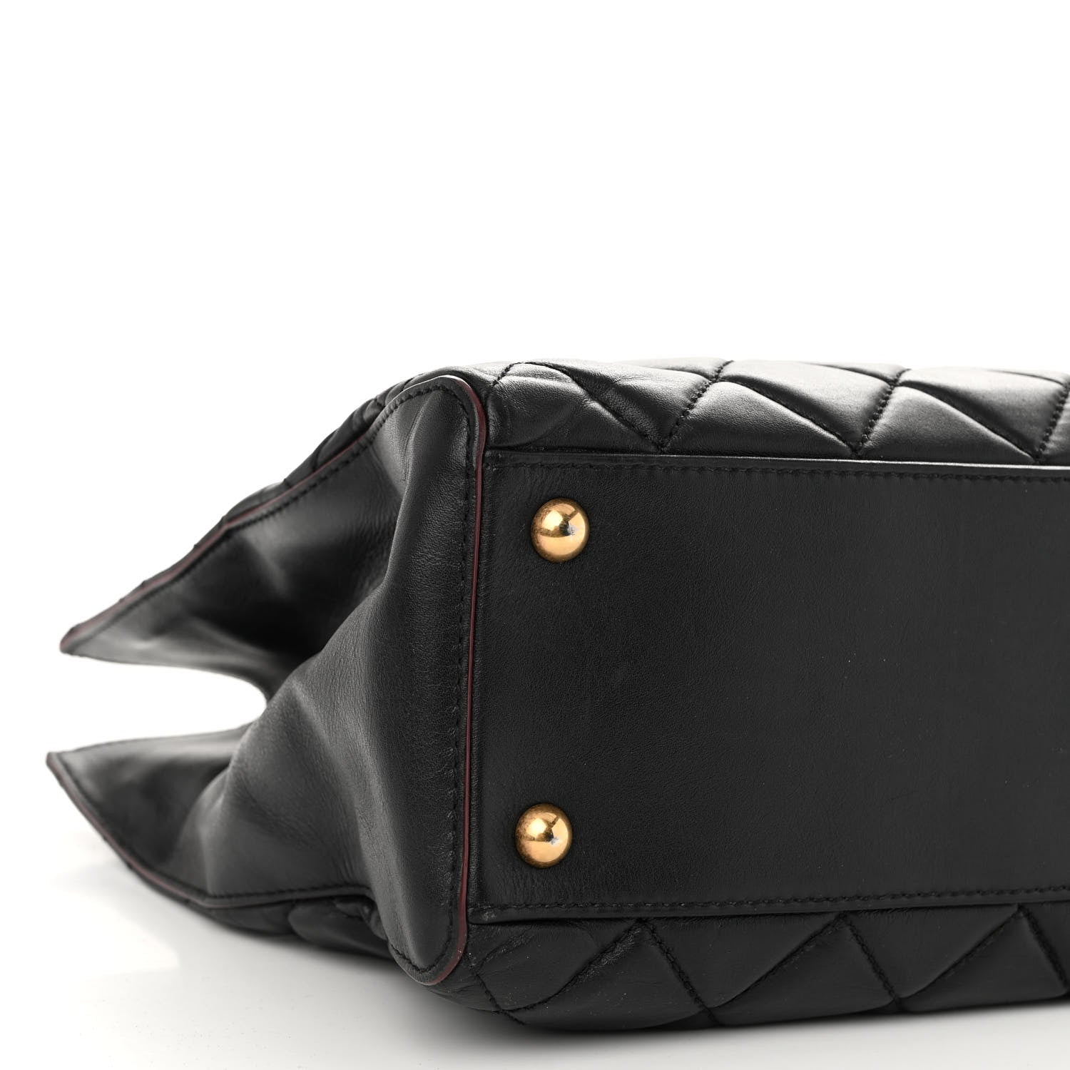 Chanel Calfskin Quilted Perfect Edge Tote Black 9 of 12
