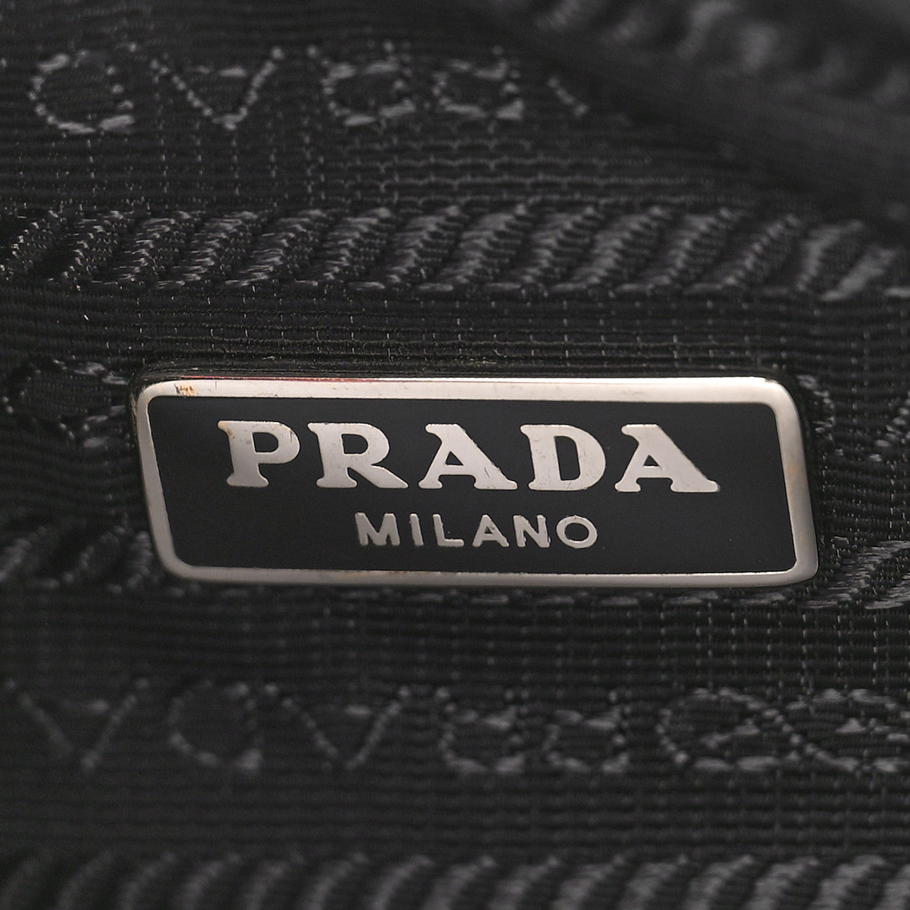 Prada Tessuto Nylon Mini Re-Edition 2000 Bag Black 6 of 9