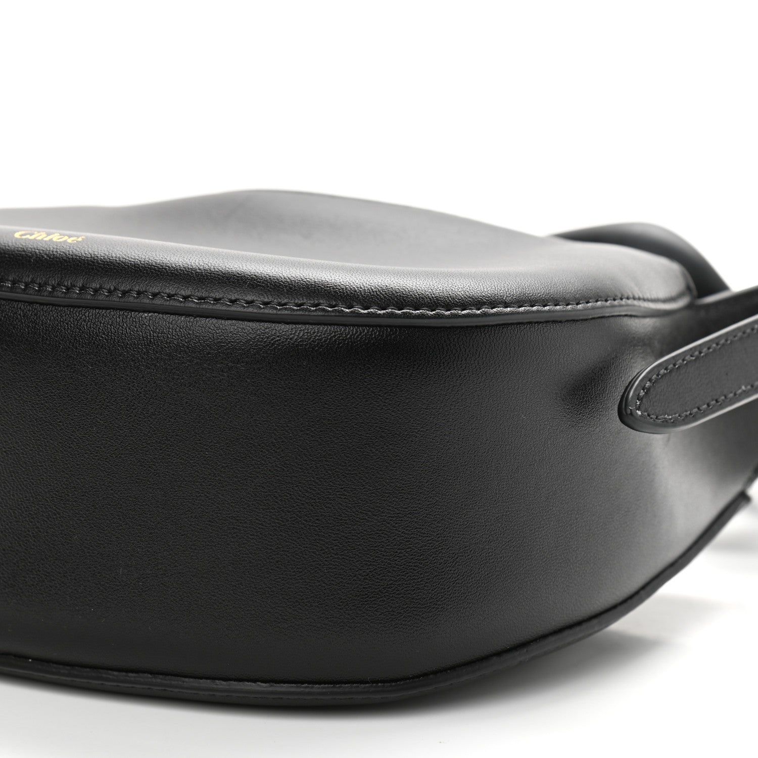Chloe Small Grain Calfskin Kiss Bag Black 10 of 10
