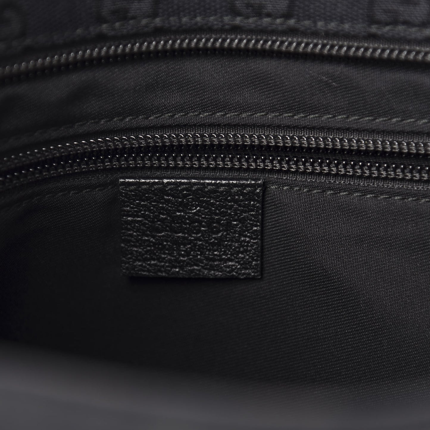 Monogram Signature Web Small Messenger Black