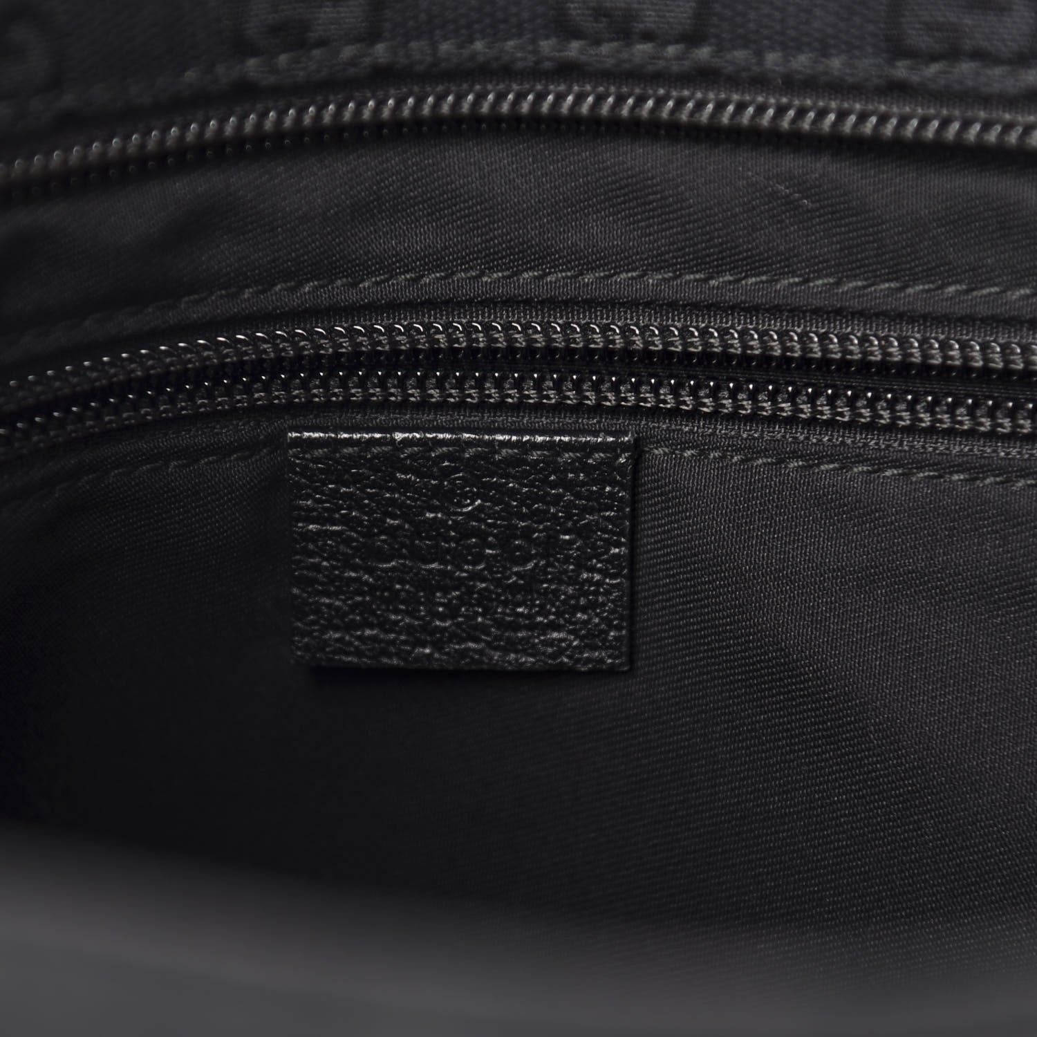 Gucci Monogram Signature Web Small Messenger Black 8 of 10