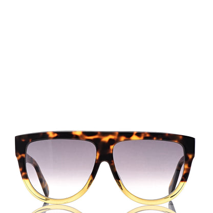 Celine Acetate Aviator Sunglasses CL 40001F Havana 2 of 6