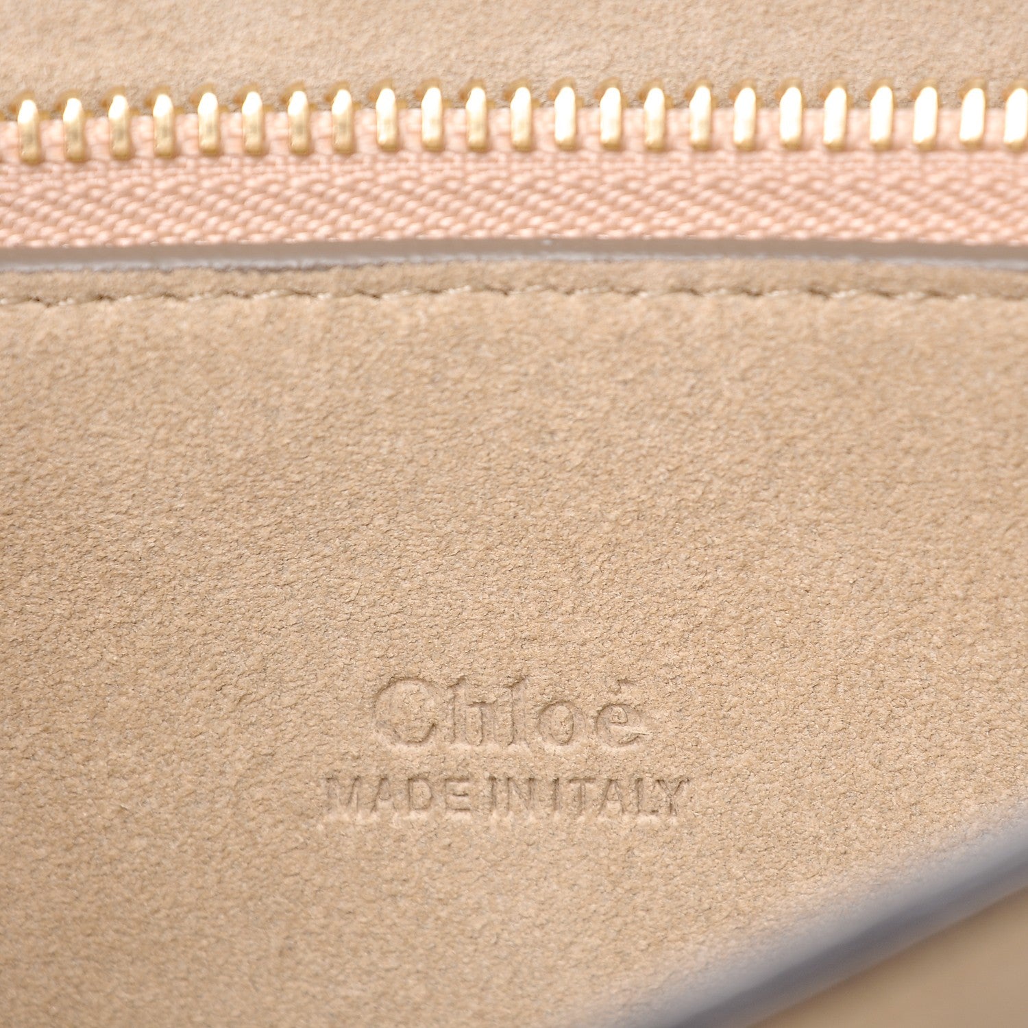 Chloe Suede Calfskin Medium Faye Shoulder Bag Tobacco 7 of 8