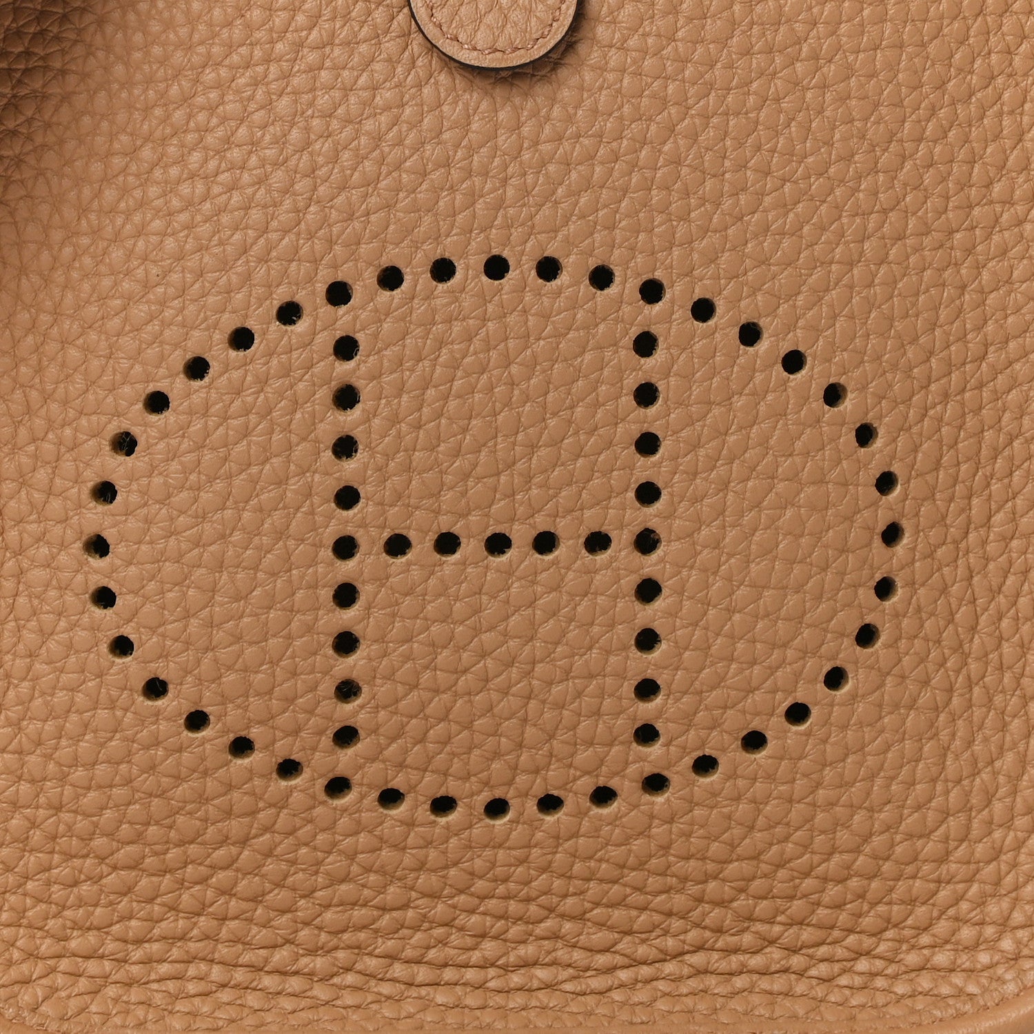 Hermes Taurillon Clemence Amazone Evelyne TPM Chai 7 of 10