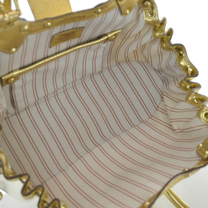 Louis Vuitton Antigua Theda GM Gold White 4 of 6
