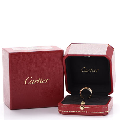 Cartier 18K Pink Yellow White Gold Les Must De Trinity Ring 47 4 10 of 10