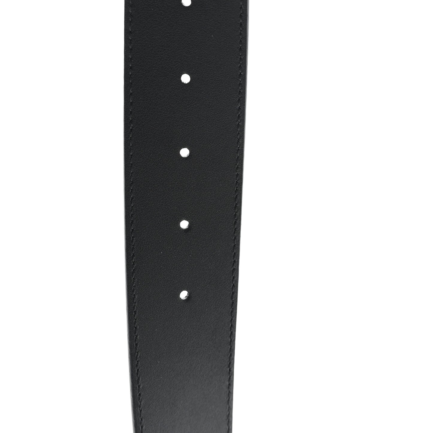 Textured Calfskin Double G 40mm Belt 95 38 Black