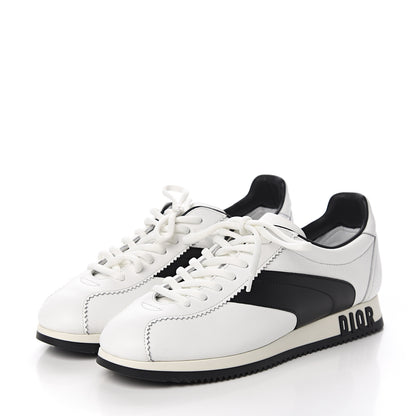 Christian Dior Calfskin Mix Diorun Sneakers 36 Optic White 3 of 10