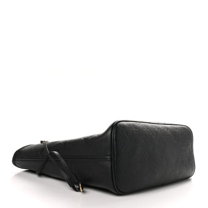 Louis Vuitton Empreinte Monogram Giant Neverfull MM Black 4 of 9