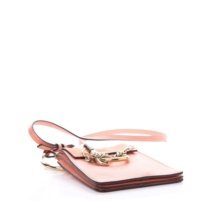 Chloe Suede Calfskin Mini Faye Bracelet Bag Ideal Blush 6 of 8