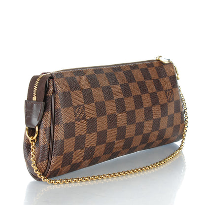Louis Vuitton Damier Ebene Eva Clutch 3 of 7