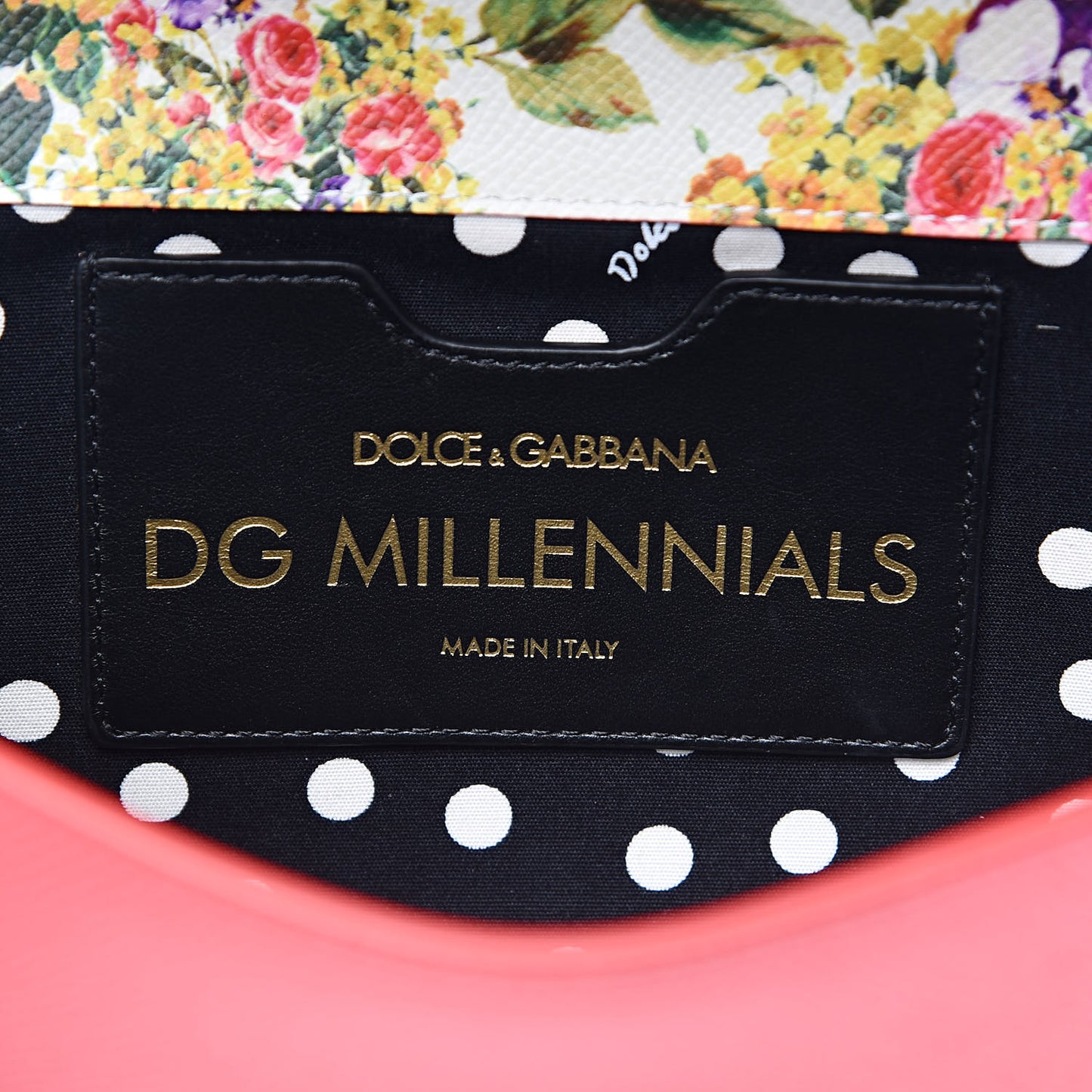 Dauphine DG Millennials Crossbody Bag Pink
