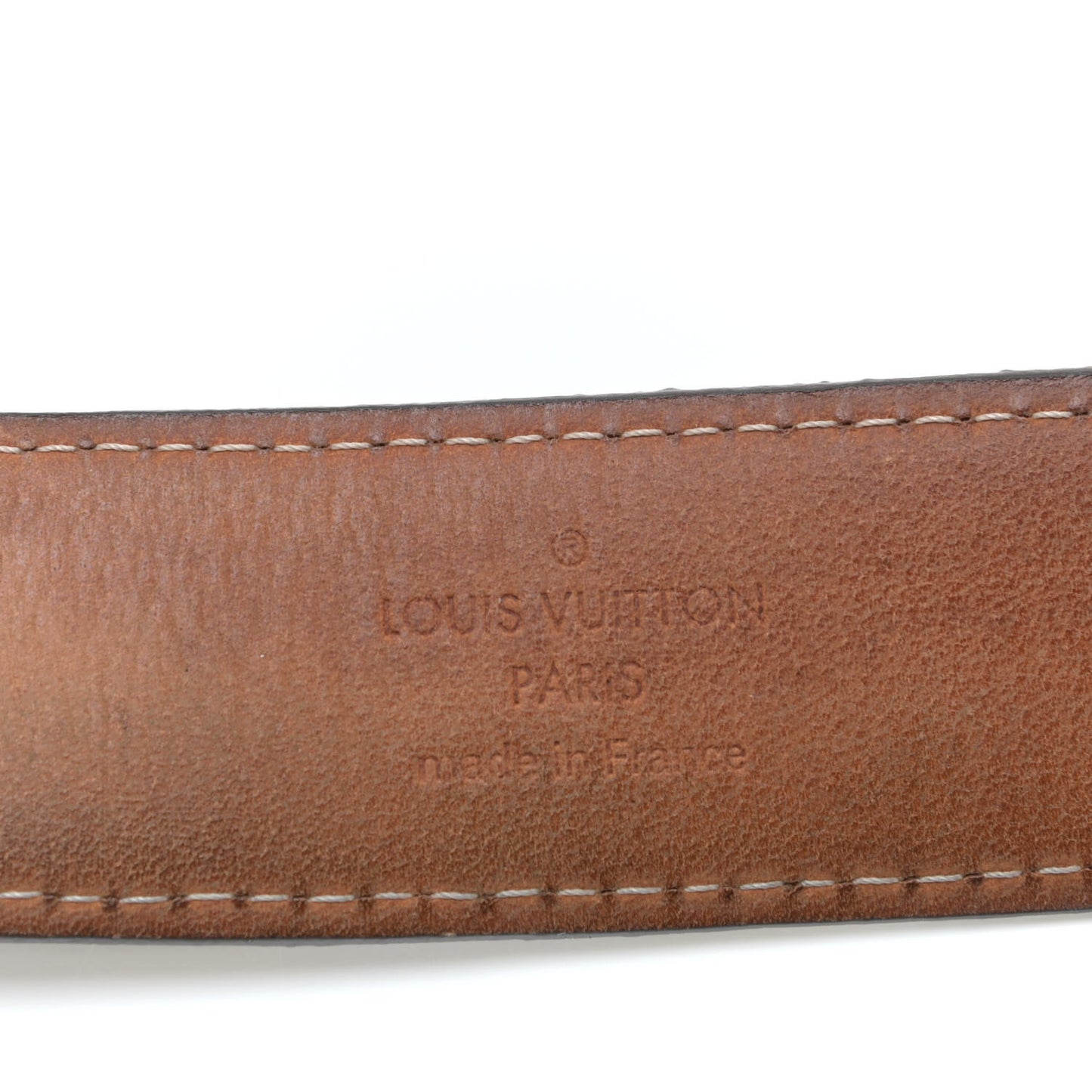 Damier Ebene 30mm Ellipse Belt 90 36