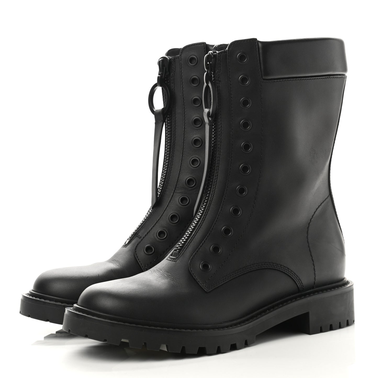 Calfskin Boots 37 Black