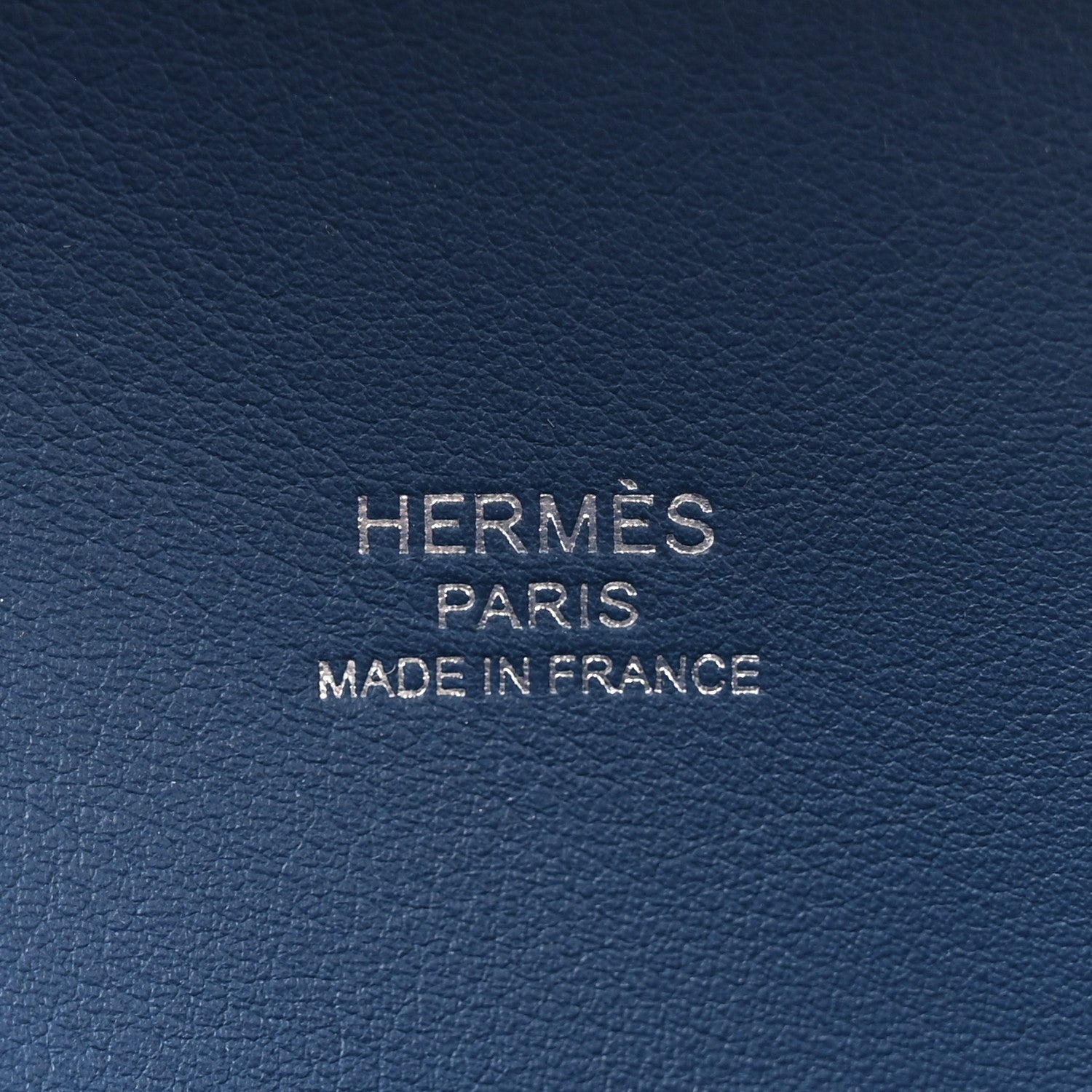 Hermes Epsom Petite Course Bag Deep Blue 6 of 11