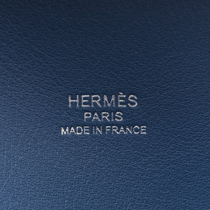 Hermes Epsom Petite Course Bag Deep Blue 6 of 11