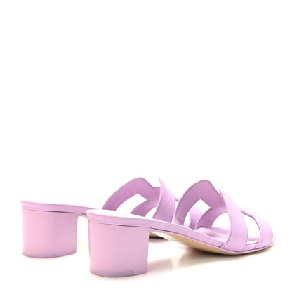 Hermes Epsom Oasis Sandals 37 Violet Amethyste 4 of 9