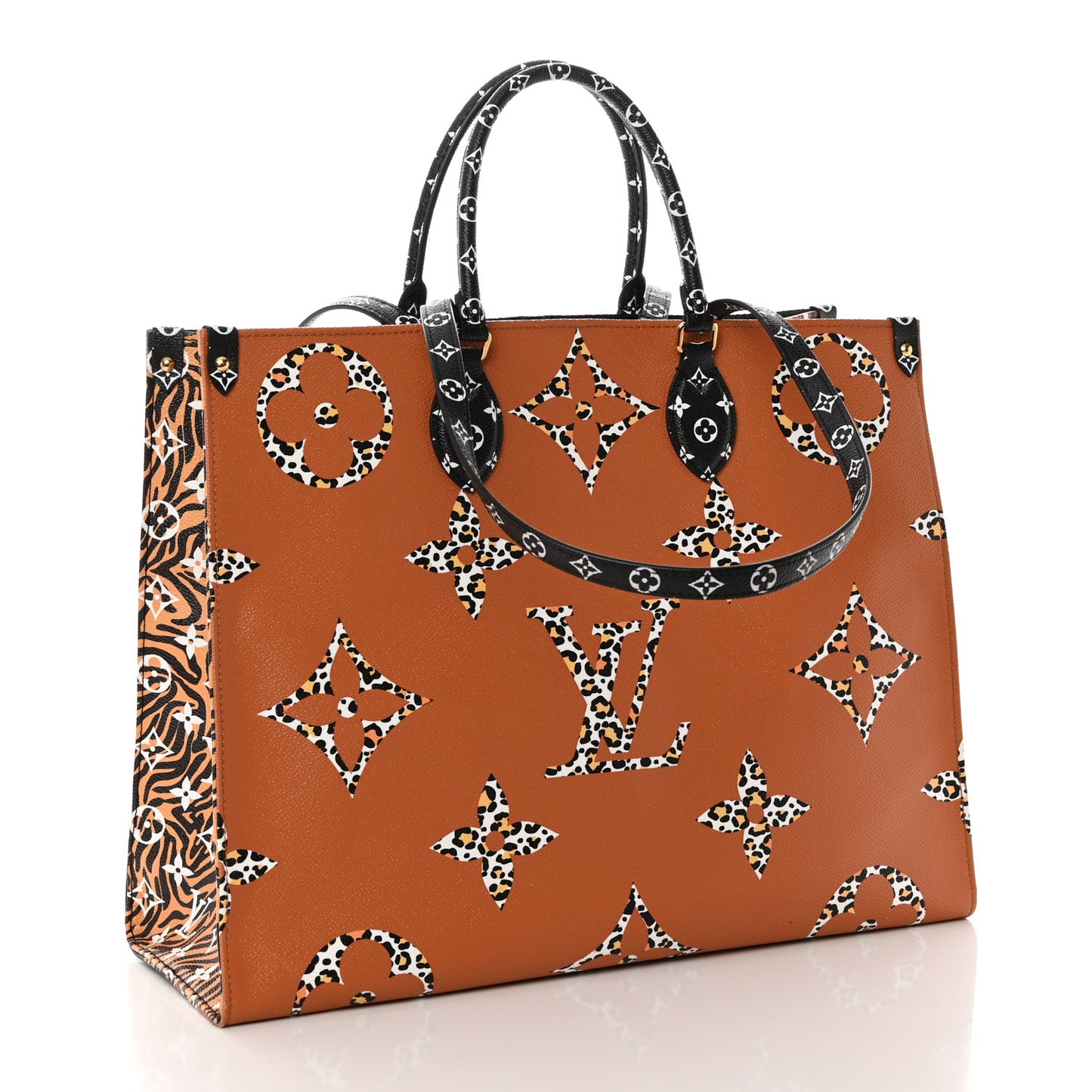 LOUIS VUITTON Monogram Giant Jungle Onthego GM Black