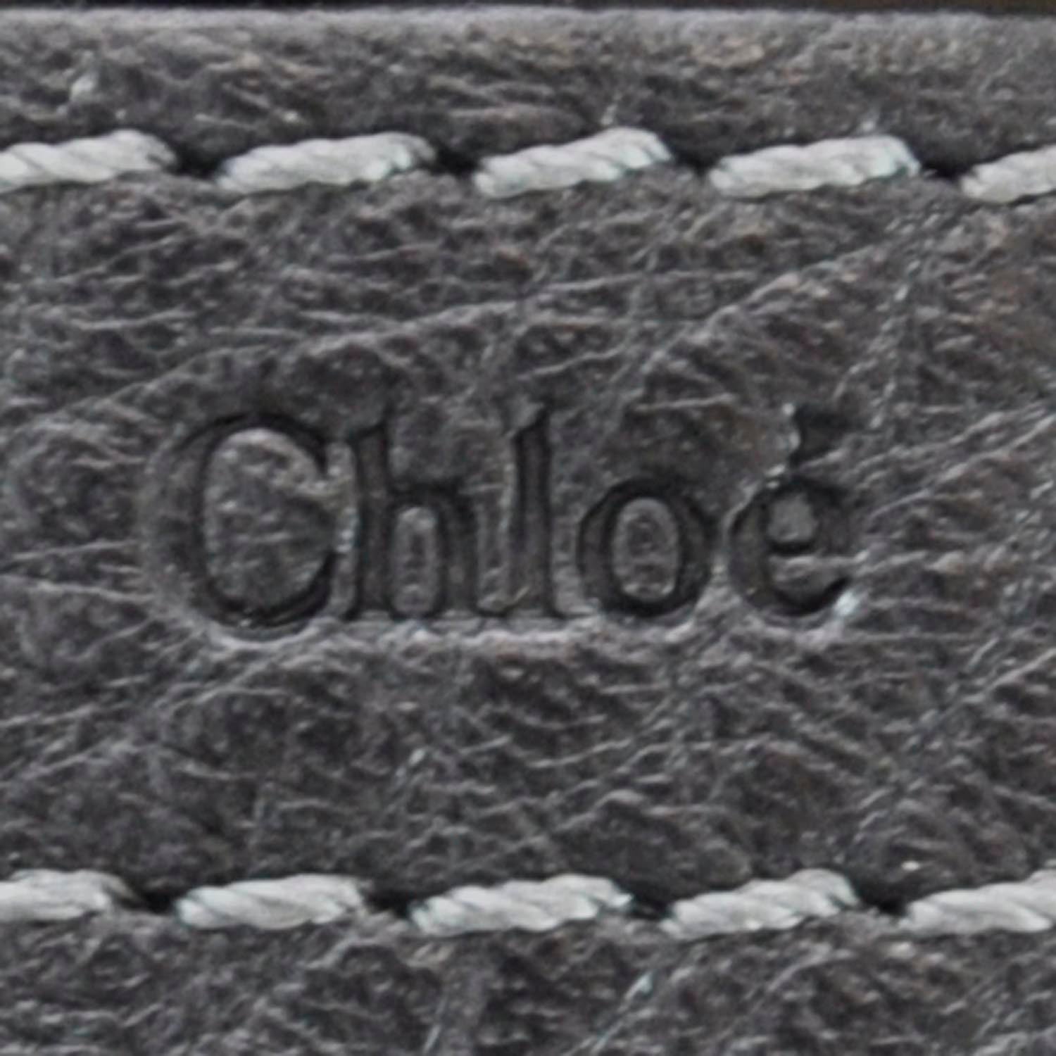 Chloe Leather Marcie Round Crossbody Bag Black 6 of 7