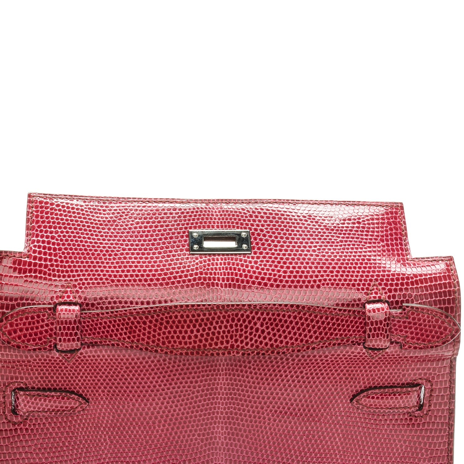 Hermes Lizard Kelly Pochette Clutch 20 of 20
