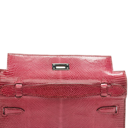 Hermes Lizard Kelly Pochette Clutch 20 of 20